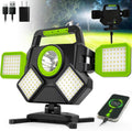 SYLSTAR 55W Rechargeable Work Light 5000LM - Bright, Portable Jobsite