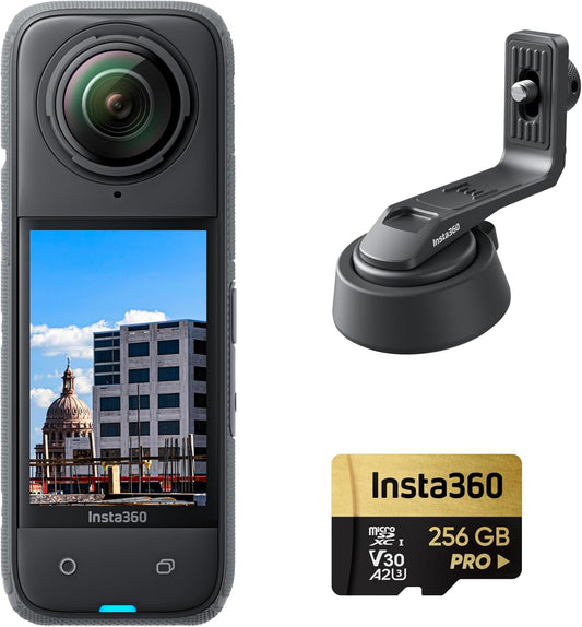Insta360 X4 Construction Bundle - Capture Stunning 360 Photos