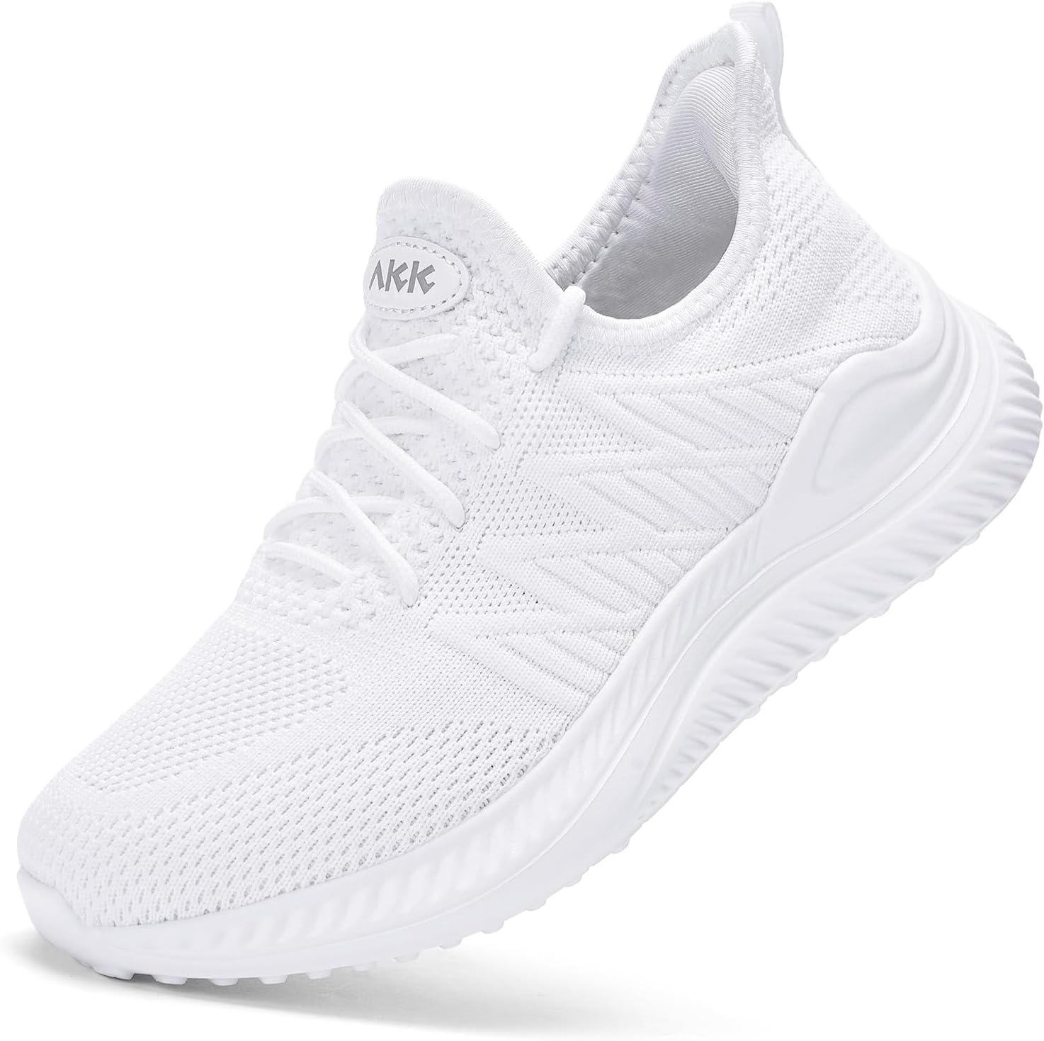 Womens Walking Tennis Shoes - Slip On Memory Foam Sneakers