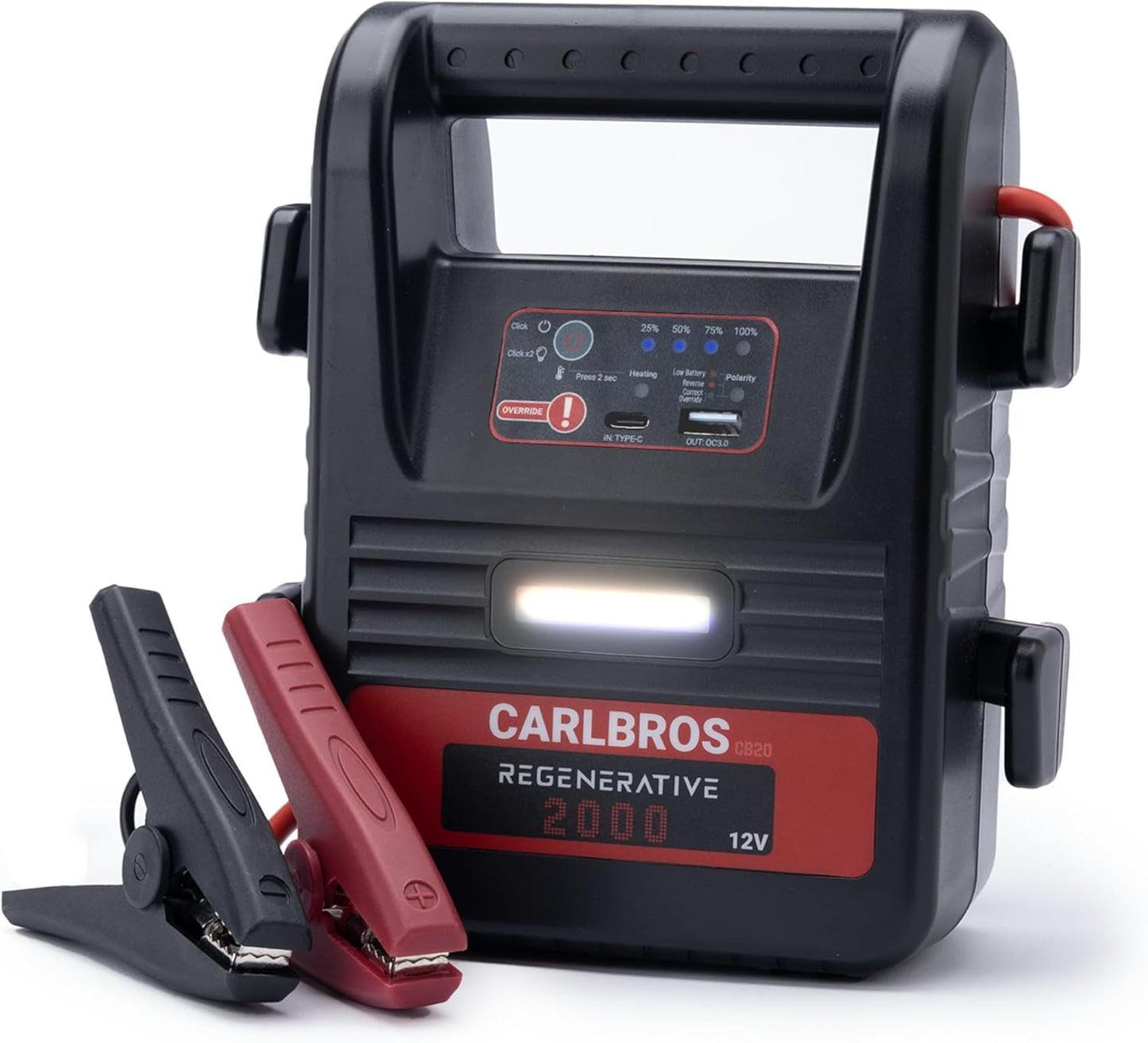 Carlbros 2000A Fast Recharge Jump Starter