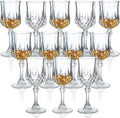 Cordial Glasses with Stem Sherry - Elegant 1.75 oz Crystal Shot