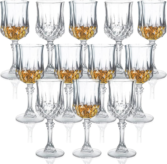 Cordial Glasses with Stem for Limoncello and Shots - 1.75 oz