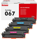 067 Toner Cartridge Set Compatible for Canon 067 - Reliable 4-Pack