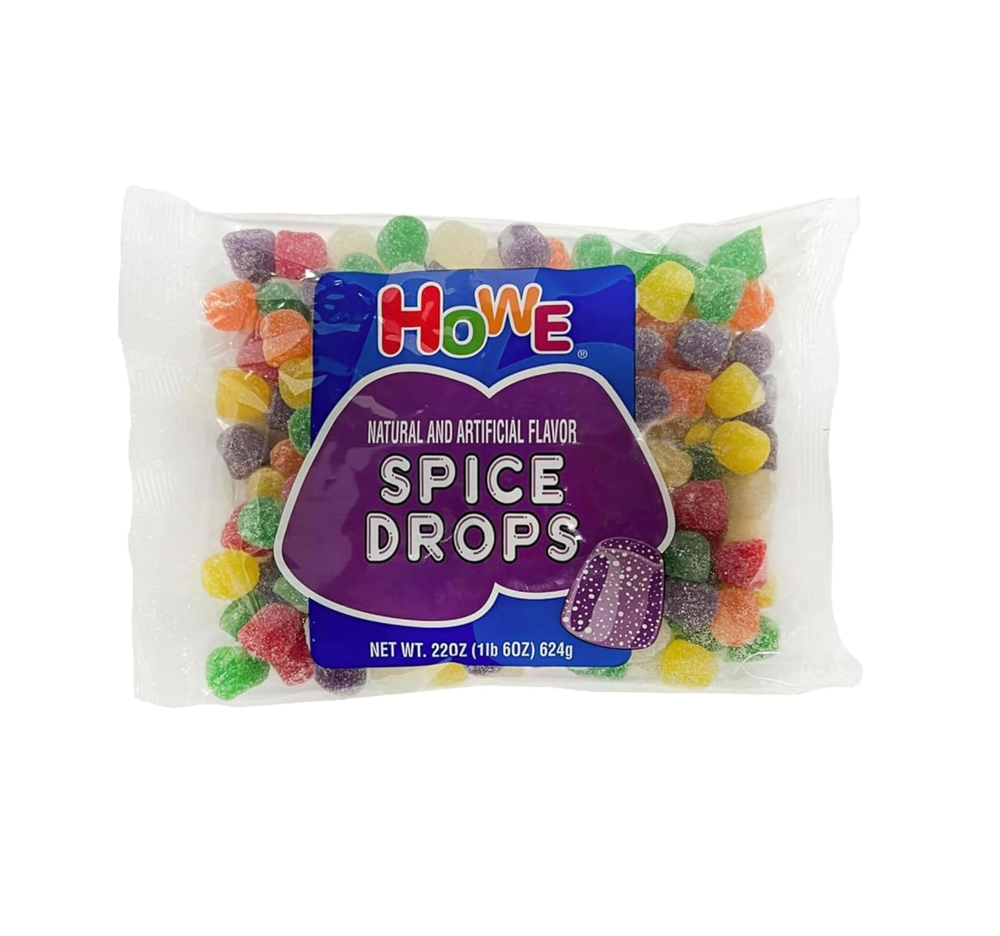 Howe Spice Drops Chewy Candy Case of 6 for Flavor Lovers