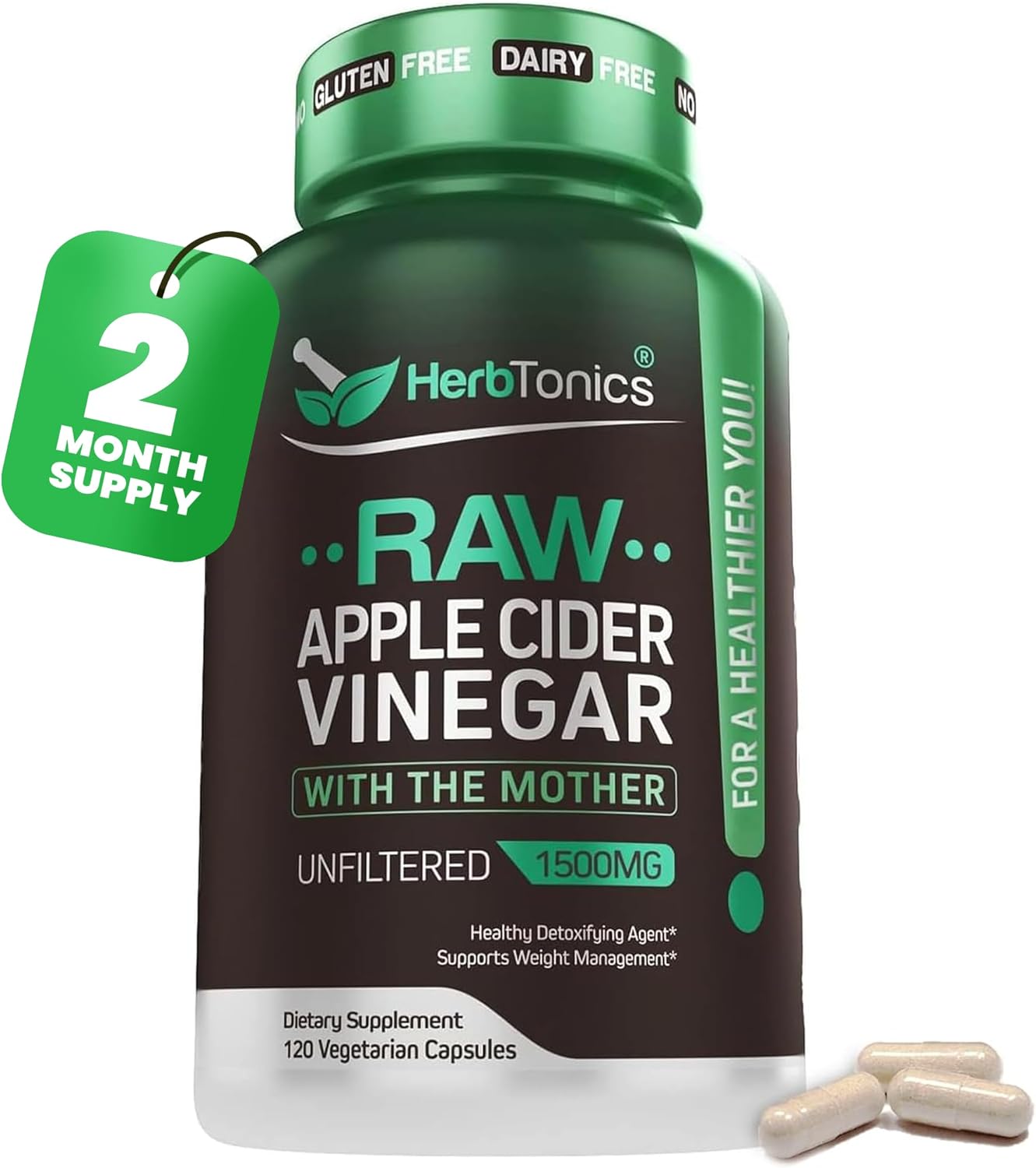 Metabolic Support Vegan ACV Capsules