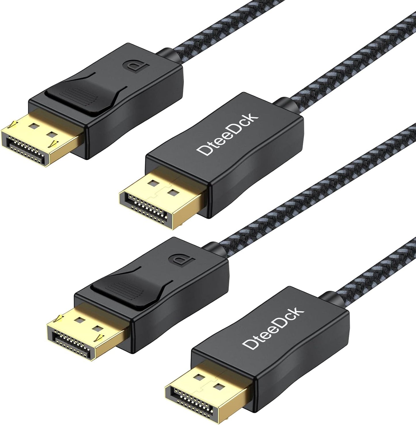 Enhanced Visuals: 6ft DisplayPort Cable Duo