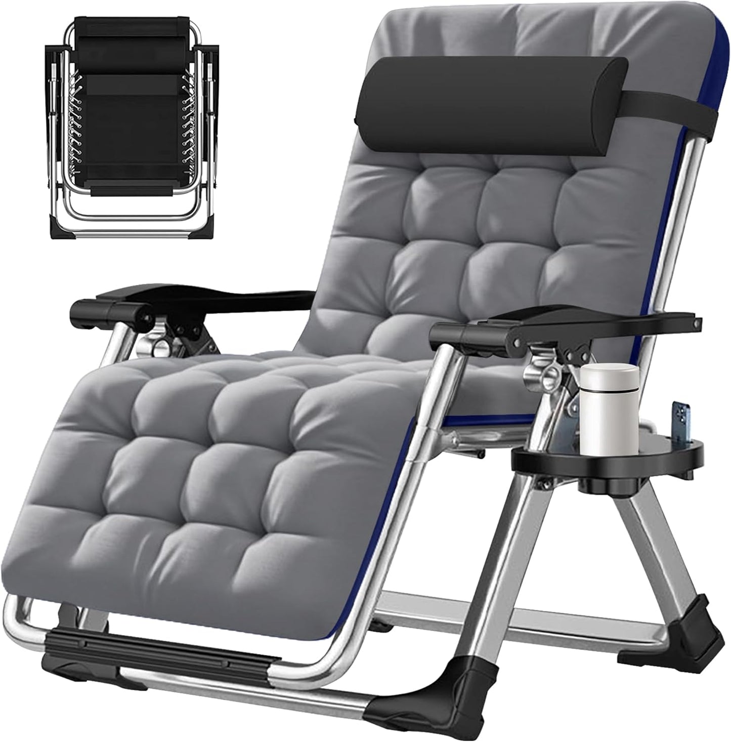 Oversized Zero Gravity Chair for Ultimate Outdoor Relaxation