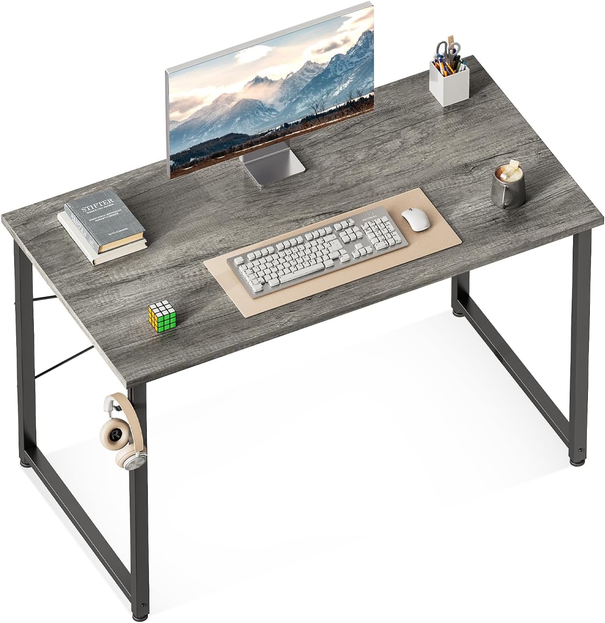 ODK 40 Inch Computer Desk for Home Office and Small Spaces