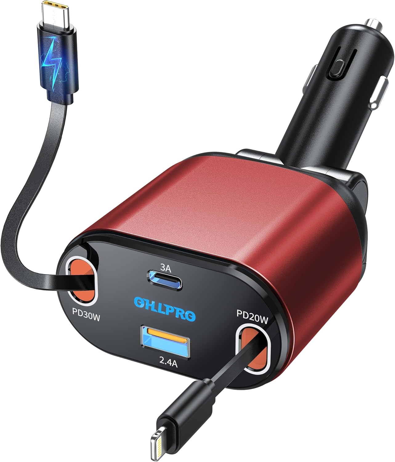 Fast Charge - OHLPRO 80W USB C Car Charger