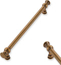 6in Hole Center Antique Brass Cabinet Pulls 10-Pack - Heavy Duty