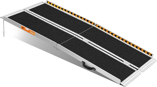Portable Wheelchair Ramp 5 Feet with 800LBS Capacity for Home