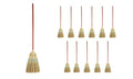 Corn Broom 1 1/8-In Wood Handle Indoor/Outdoor - Heavy-Duty Sweep