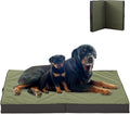 Outdoor Dog Bed for Large Dogs 41in - Waterproof, Foldable Comfort