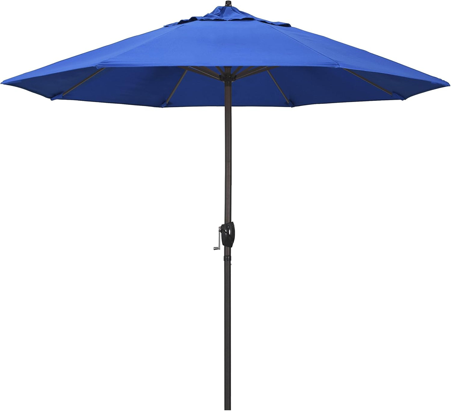 California Umbrella 9ft Round Aluminum Outdoor Umbrella for Shade