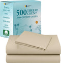 California Design Den Twin Bed Sheets Set - Cooling 500 TC Sateen