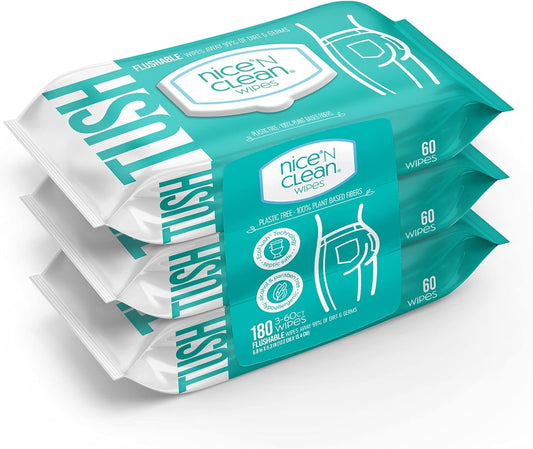 Plant-Based Personal Wipes | Aloe & Vitamin E Infused