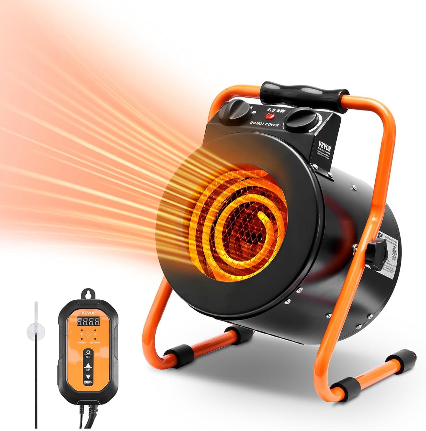 VEVOR Greenhouse Heater: Fast, Safe Heating