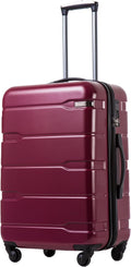 28in Radiant Pink Expandable Spinner Suitcase - Carry-On