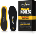 VKTRY Gold Carbon Fiber Performance Insoles - Shock Absorption