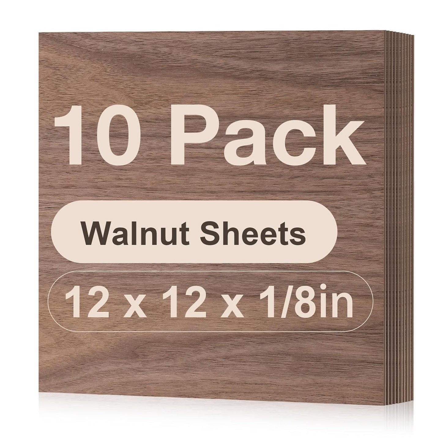 Rowood Walnut Plywood 1/8 for Laser Cutting and DIY Projects