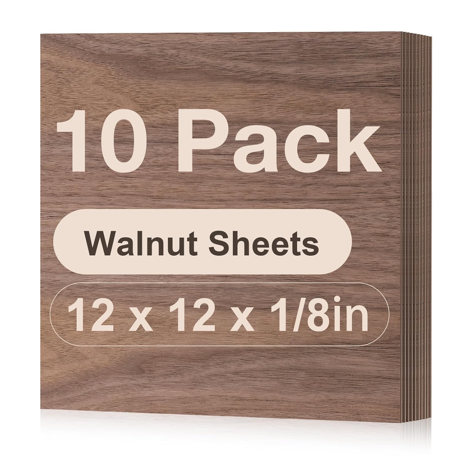 Rowood Walnut Plywood 1/8 for Laser Cutting and DIY Projects
