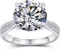 Radiant Moissanite Engagement Rings for Women in Gold Design