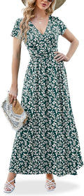 Women's ANRILITA Maxi Dress with Pockets for Chic Elegance