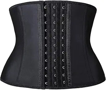 YIANNA Waist Trainer for Women - Latex Underbust Corset Girdle