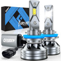 FAHREN H11 H9 H8 Light Bulb - 46000LM Super Brighter 6500K