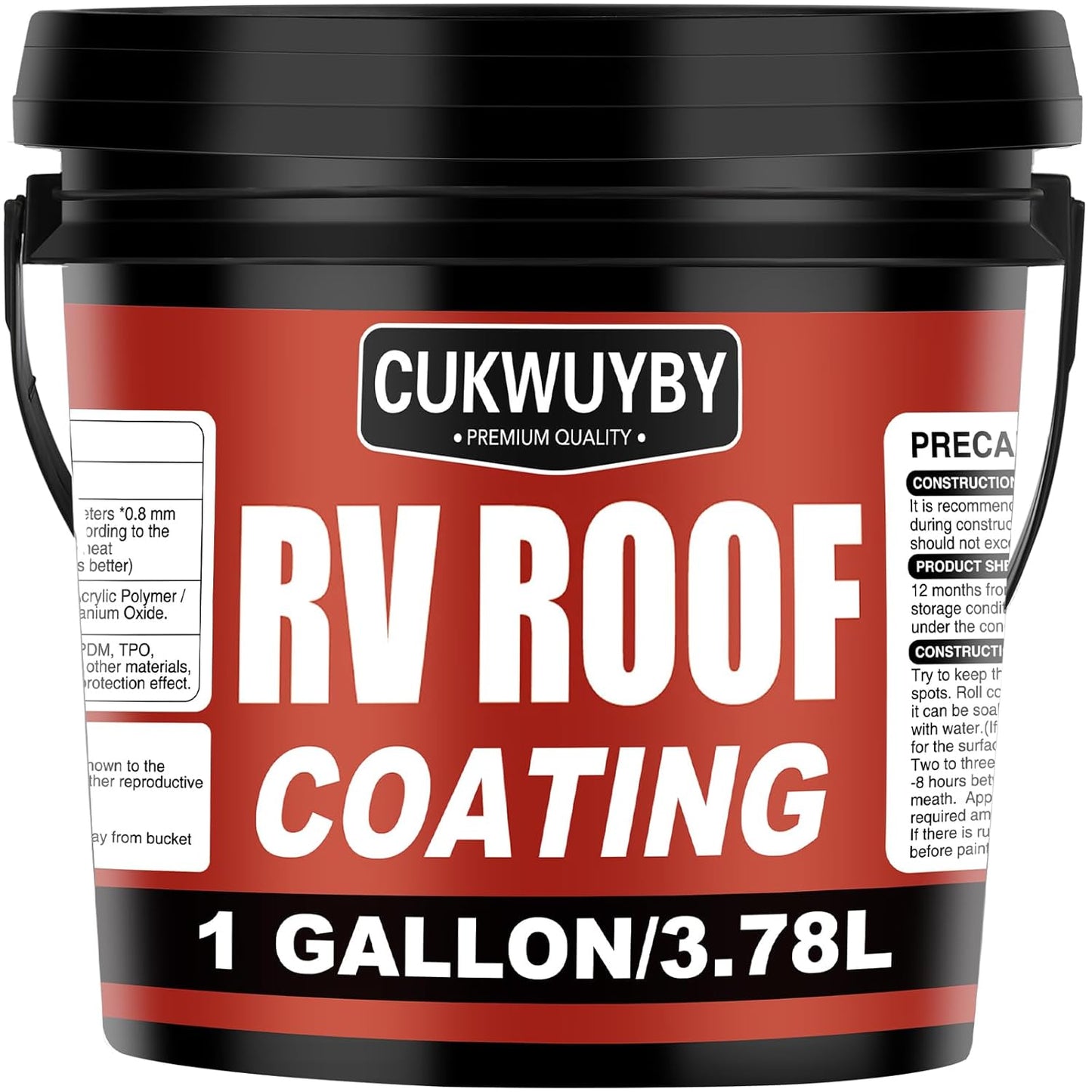 RV Roof Coating for Quick Drying Leak Repair and Protection