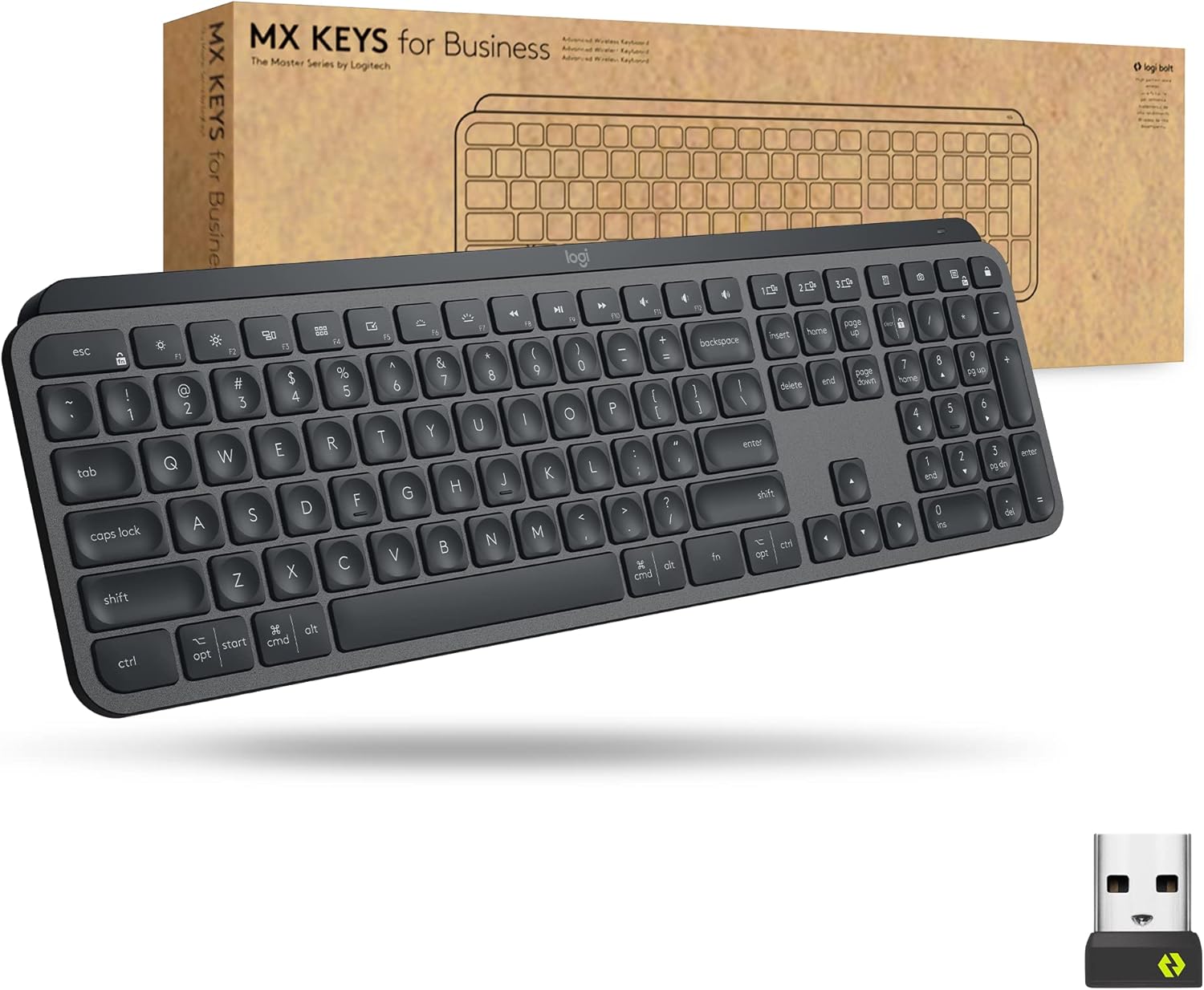 Logitech MX Keys: Quiet Perfect-Stroke Illumination