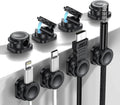 Cord Organizer Magnetic Cable Clips (8 Pcs) - Slim Desk Cable