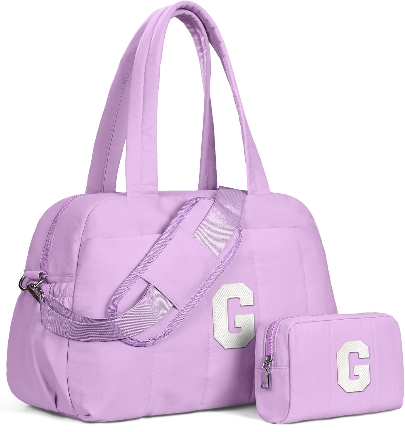 Trendy Initial Duffle Bag for Women - Perfect Gift Idea