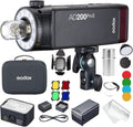 Godox AD200Pro II Pocket Flash Strobe - Compact 200Ws TTL Performance