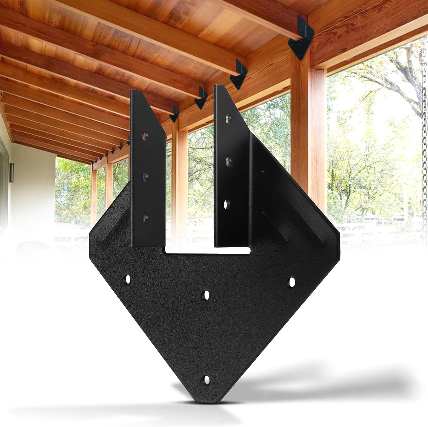 14-Gauge Hurricane Ties for Rafters - Stronger and Durable Clips