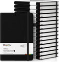 Oucaru Lined Journal Notebook 16 Pack - A5 100 GSM Thick Paper