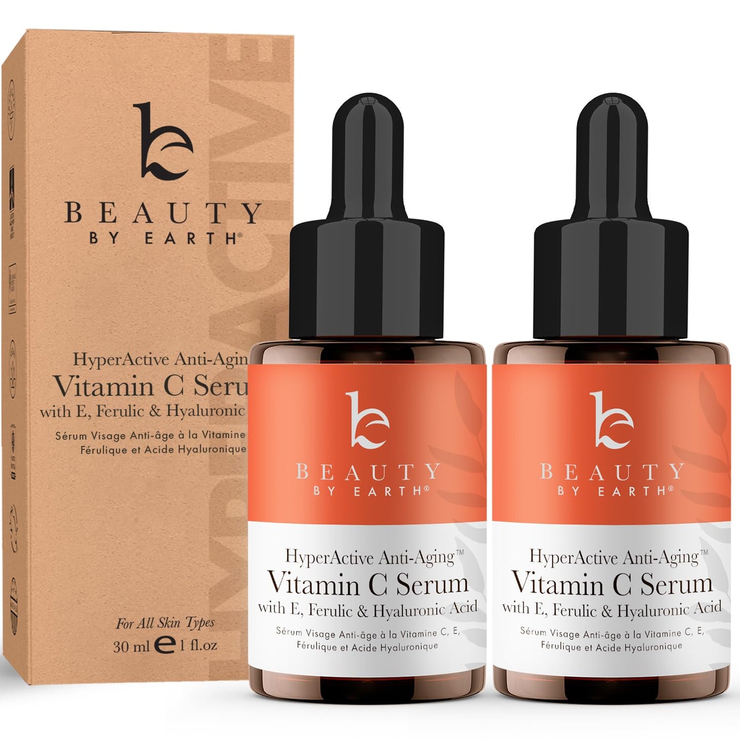 Vitamin C Face Serum - Brightening & Anti Aging Formula