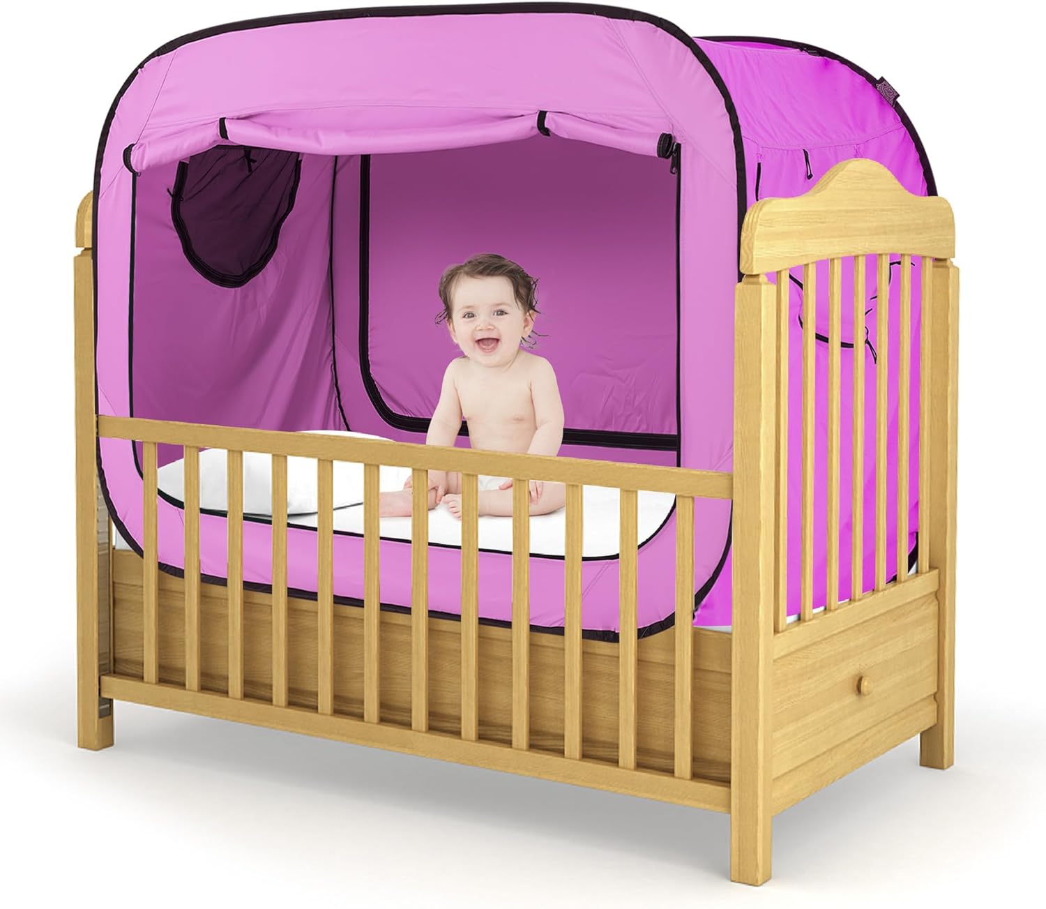 Poray Pop Up Baby Bed Tent - Privacy & Portability!