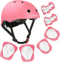 KAMUGO Kids Bike Helmet Toddler Helmet with Protective Gear Set - Safe