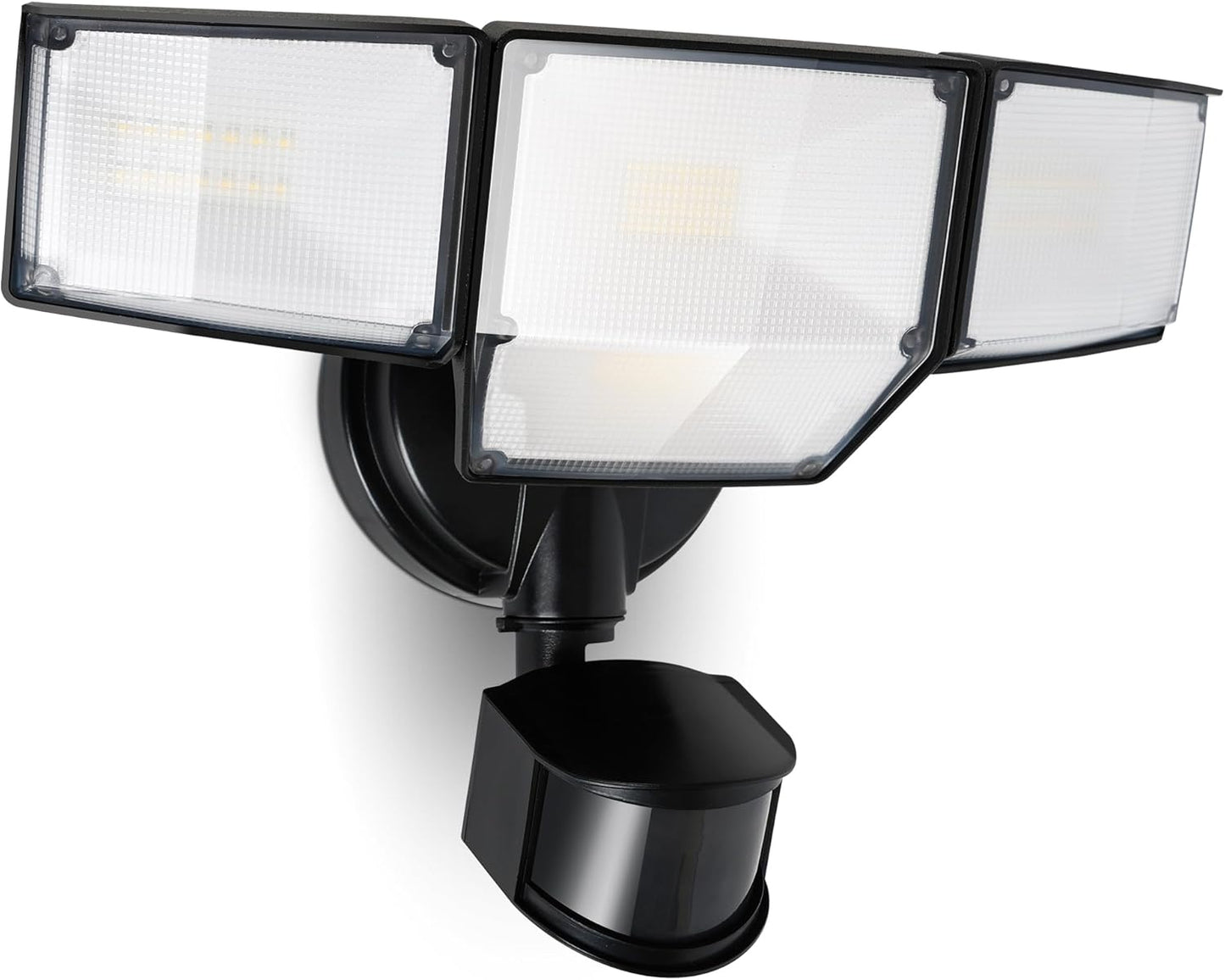 LUTEC 80W LED Security Light with Motion Sensor for Outdoors