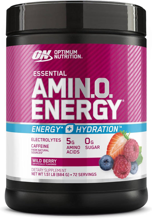 Optimum Nutrition Amino Energy + Hydration Wild Berry Review