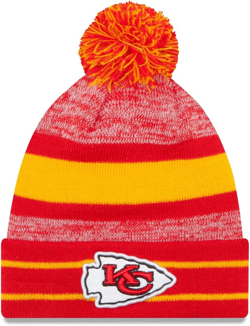 NFL Official Sport Knit Classic Cuffed Beanie Hat for All