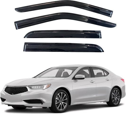 KPY Window Visor Rain Guard for Acura TLX 2015-2020 Models