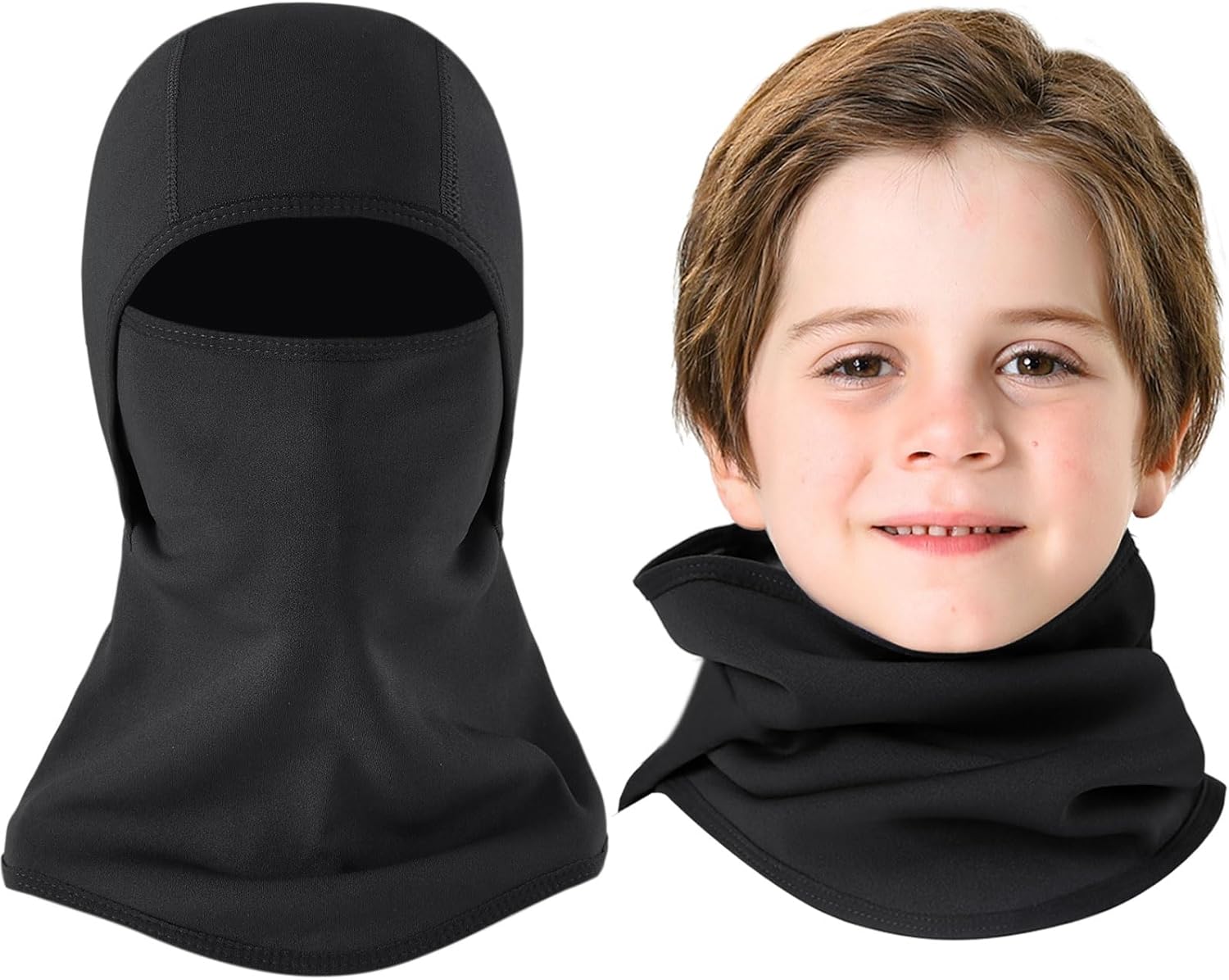 Windproof Balaclava for Kids 5-12 by Aegend