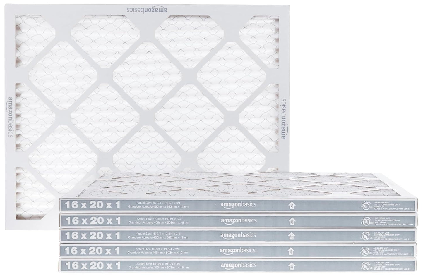 16x20x1 Air Filter 6 Pack for Enhanced Air Quality and Efficiency