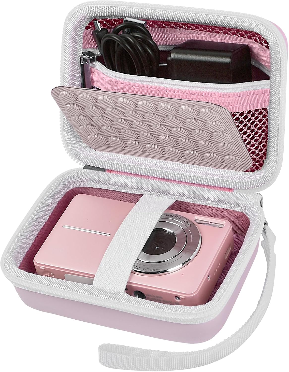 Pink Travel Camera Case for Multiple Brands
