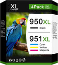 950XL 951XL Ink Cartridge Combo Pack Compatible for HP Printers - High