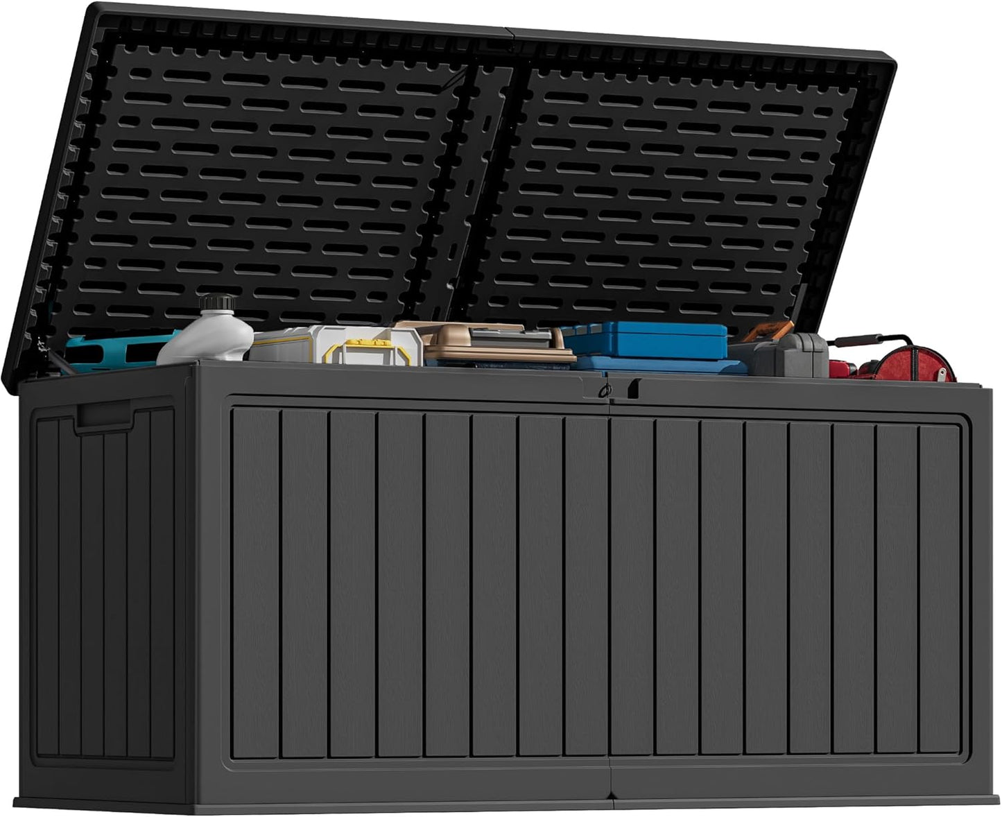 Greesum 260 Gallon Outdoor Storage Box - Waterproof & Durable
