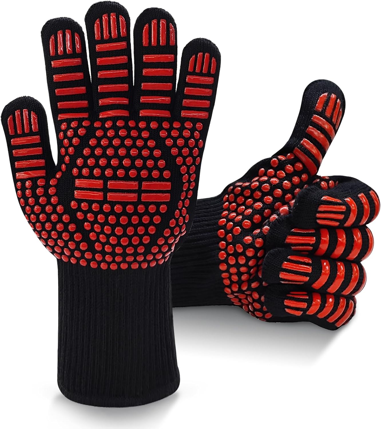 Dakiwin Heat Resistant BBQ Gloves - Grill Safely at 1472F!