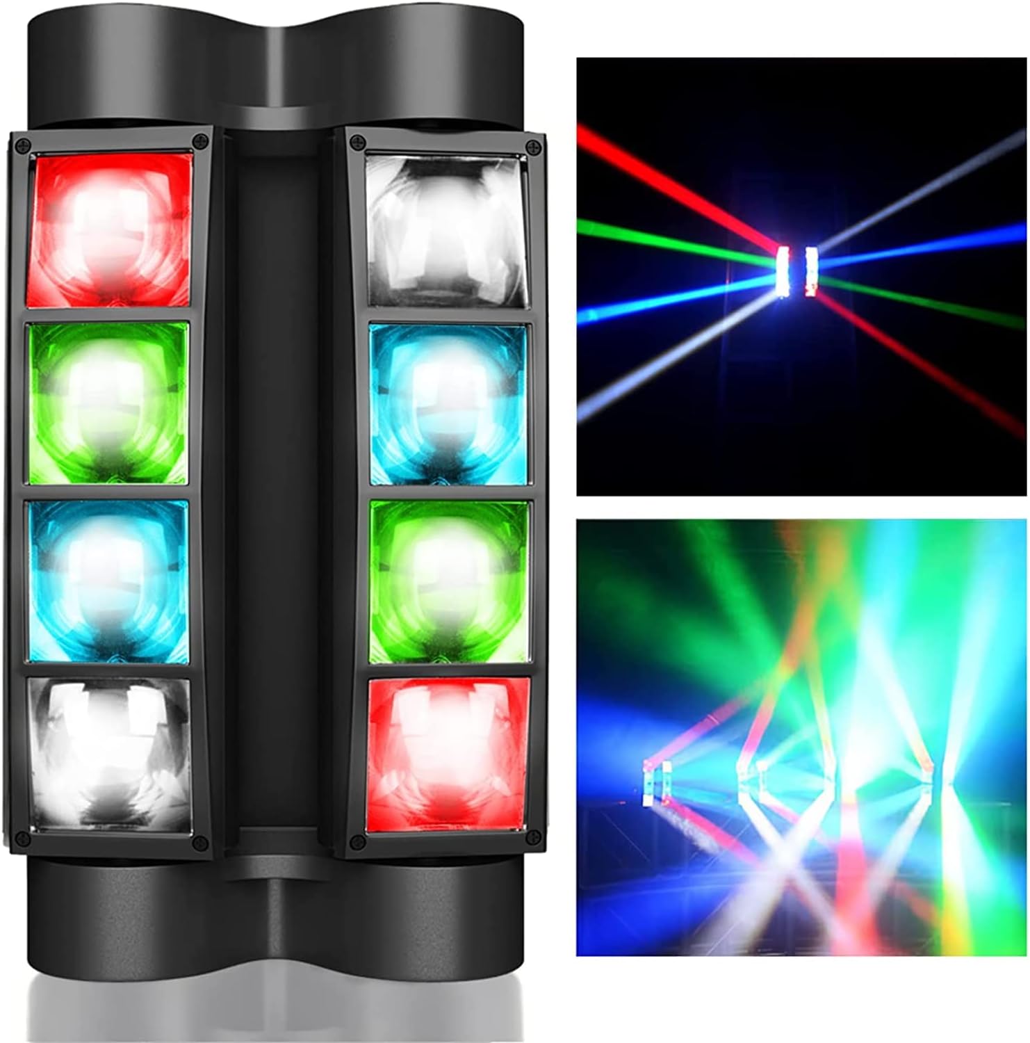 8 Beam RGBW Moving Head Light for Stunning Stage Effects